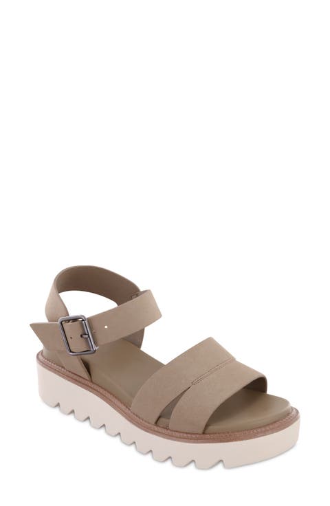 Jovie Ankle Strap Platform Wedge Sandal (Women)