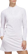 adidas Ultimate365 Quarter-Zip Long Sleeve Performance Top
