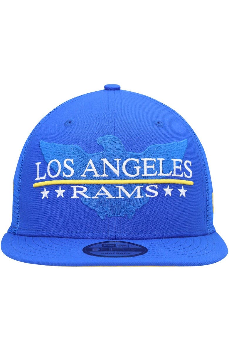 New Era Men's New Era Royal Los Angeles Rams Totem 9FIFTY Snapback Hat, Alternate, color, 