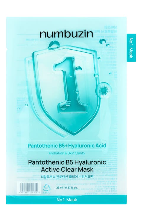 No.1 Pantothenic B5 Hyaluronic Active Clear Mask