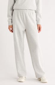 Zella Ultracozy Fleece Straight Leg Sweatpants