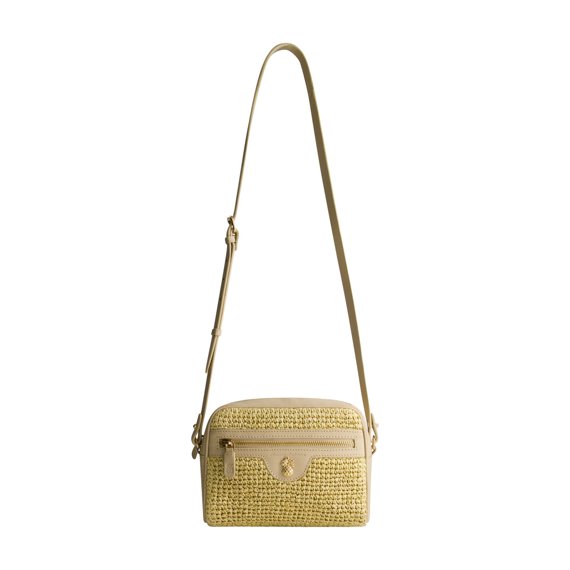 Tommy Bahama Soft Straw Camera Bag, Main, color, Tan