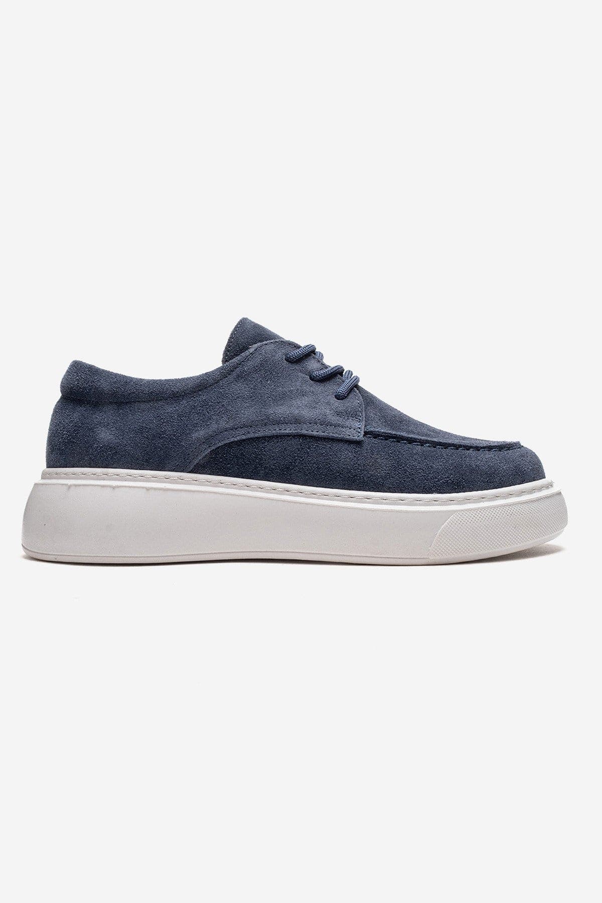 Mareon Leather Lace Up Sneaker, Alternate, color, Blue Suede