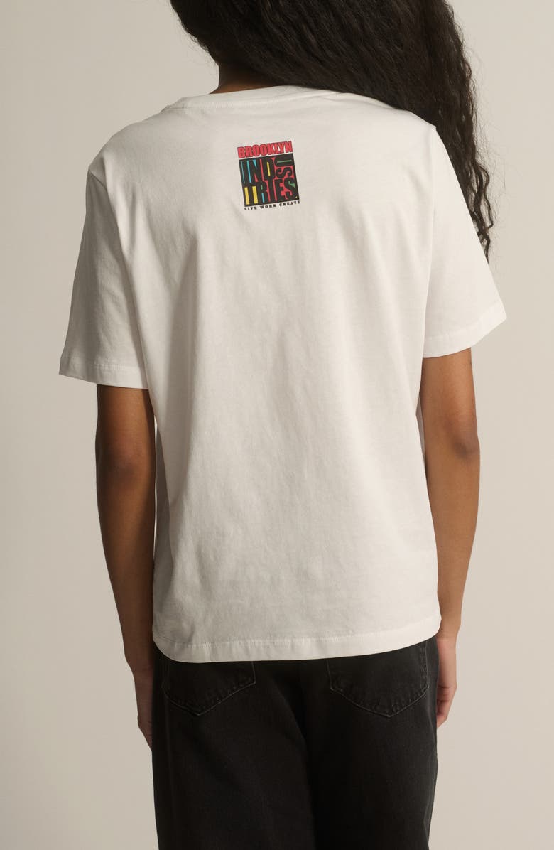 Brooklyn Industries Brooklyn Graphic T-Shirt, Alternate, color, White