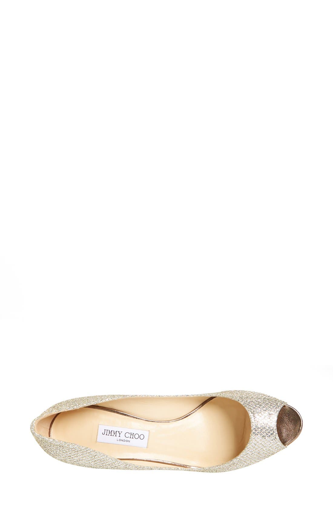 'Isabel' Pump, Alternate, color, CHAMPAGNE GLITTER FABRIC