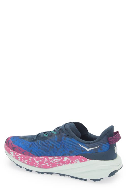 Hoka Speedgoat 6 Gtx Trail Running Shoe In Stormy Skies/aqua Breeze