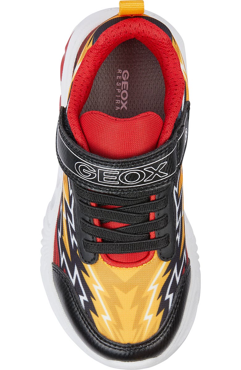 Geox Kids' Assister Light-Up Sneaker, Alternate, color,