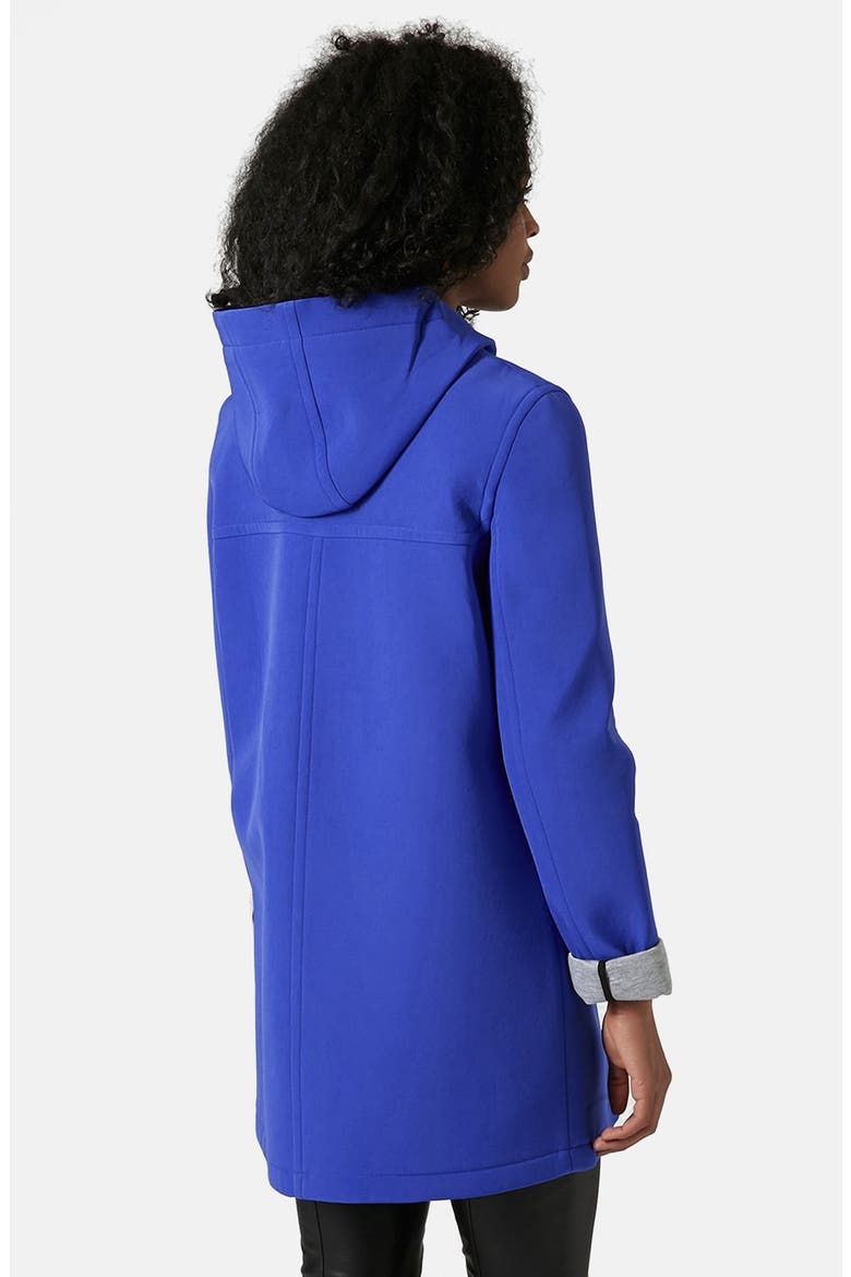 Bonded Duffle Coat, Alternate, color, BRIGHT BLUE