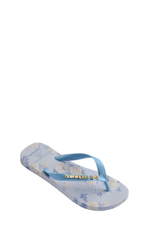x LoveShackFancy Kids' Rosettes Flip Flop (Toddler & Little Kid)