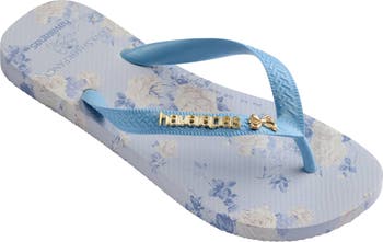 x LoveShackFancy Kids' Rosettes Flip Flop