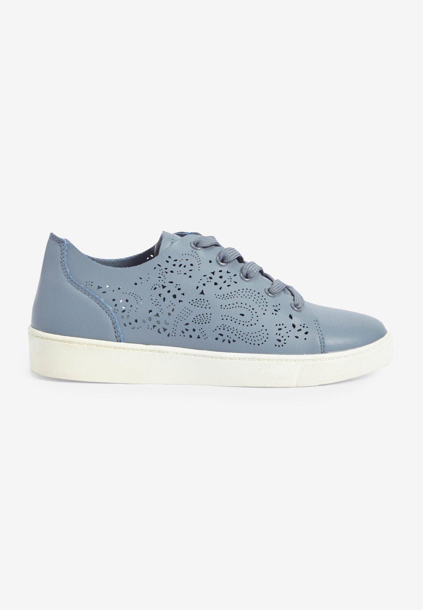 The Leanna Sneaker, Alternate, color, CHAMBRAY