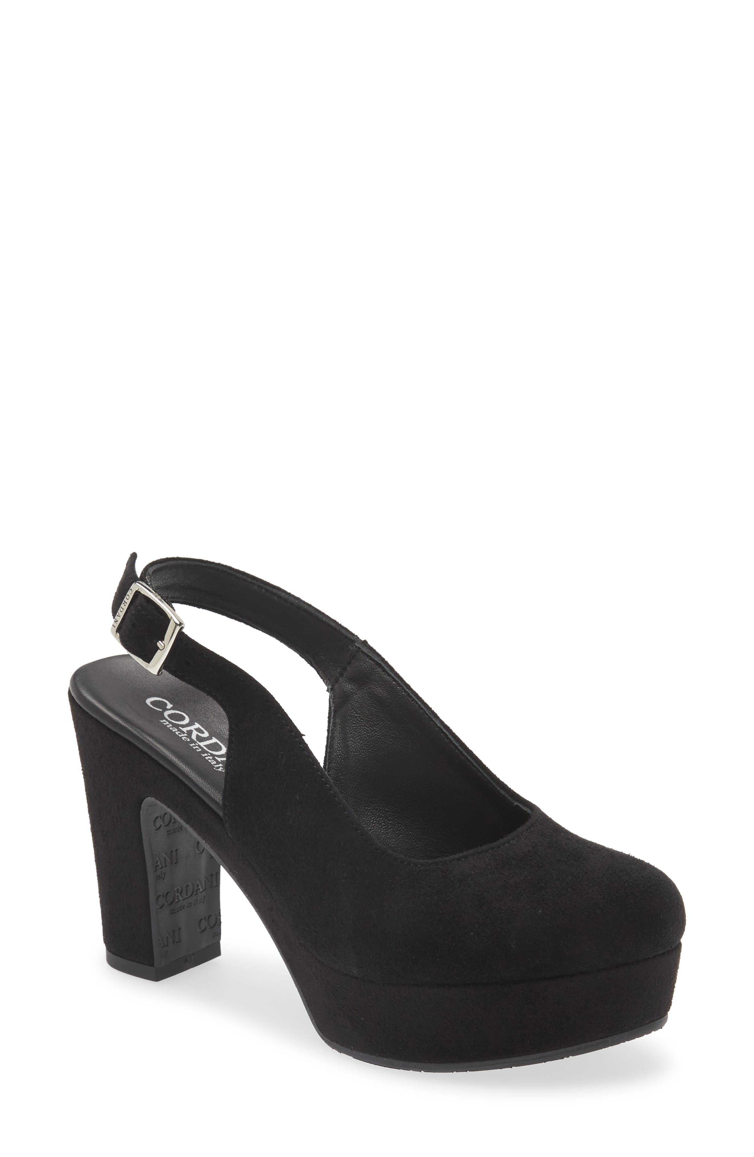 Cordani Torrie Platform Slingback Pump, Main, color, 