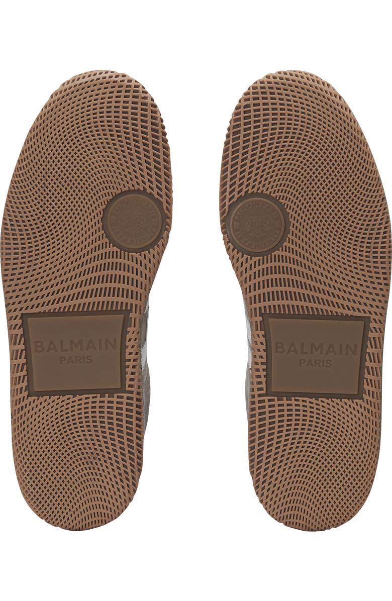 Balmain Swan Low Top Sneaker, Alternate, color,