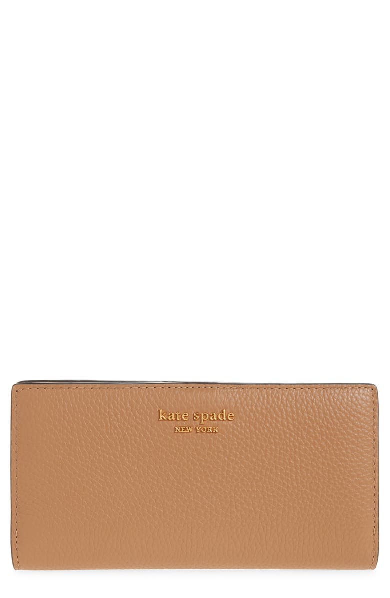 Kate Spade New York slim bifold wallet, Main, color, 