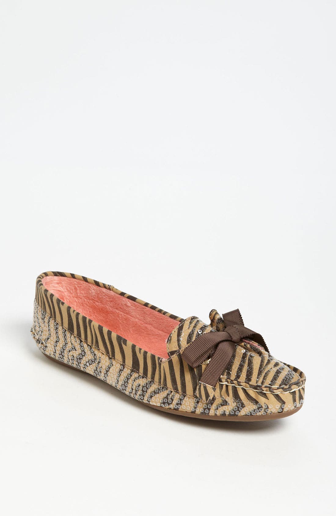 Sperry Top-Sider® 'Skipper' Slipper, Main, color, COGNAC ZEBRA