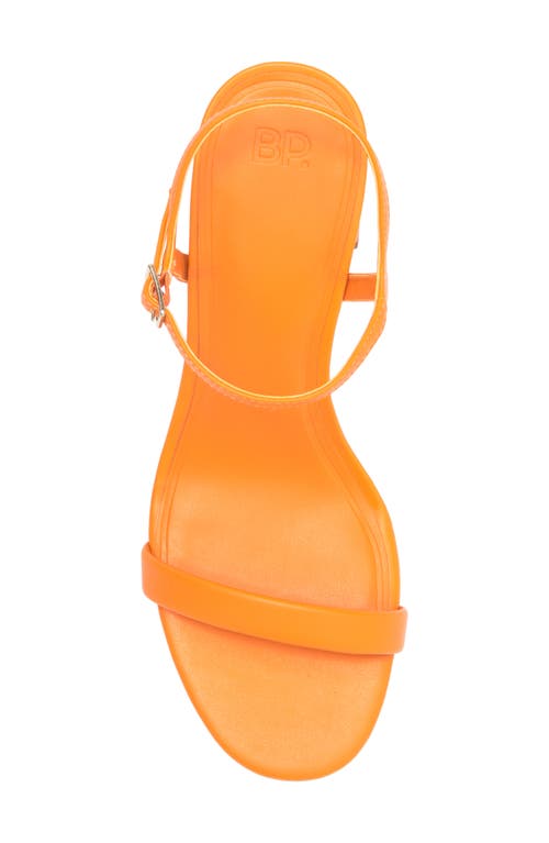 Bp. Lexy Sandal In Orange Zest