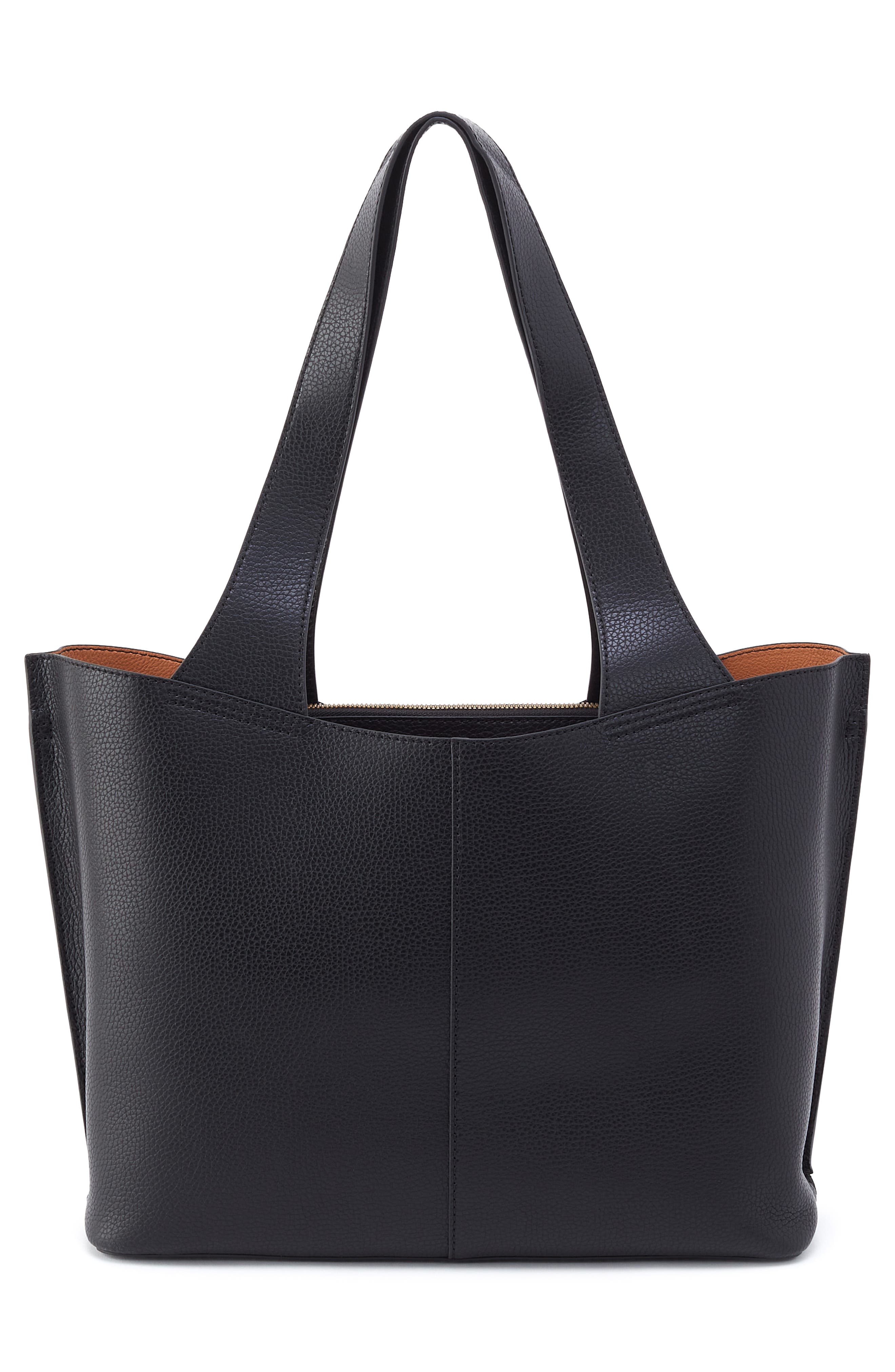 HOBO Vida Leather Tote, Alternate, color, Black Biscuit