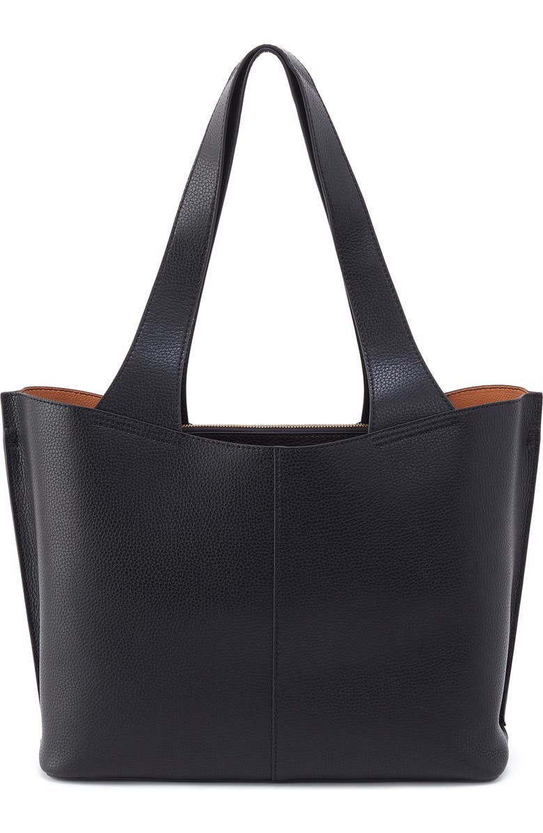 HOBO Vida Leather Tote, Alternate, color, Black Biscuit