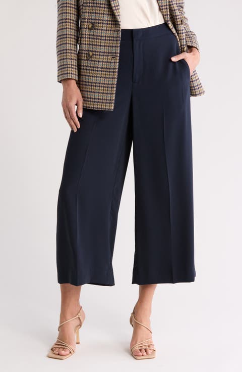 Crop Wide Leg Pants