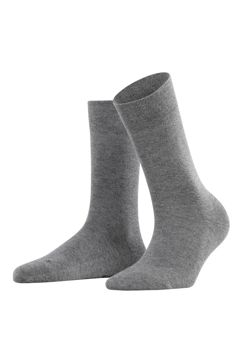 Sensitive London Cotton Blend Socks, Alternate, color, LIGHT GREYMEL.