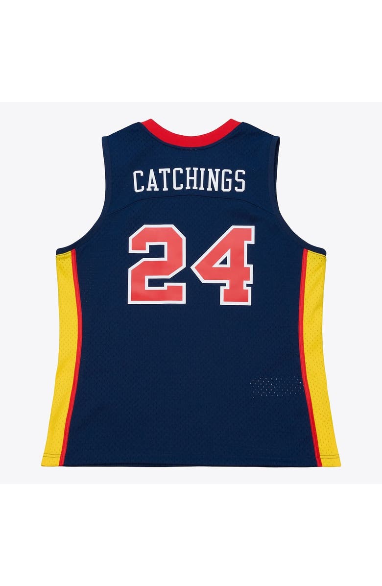 Mitchell & Ness Unisex Mitchell & Ness Tamika Catchings Navy Indiana Fever Court Origins Swingman Jersey, Alternate, color, Navy