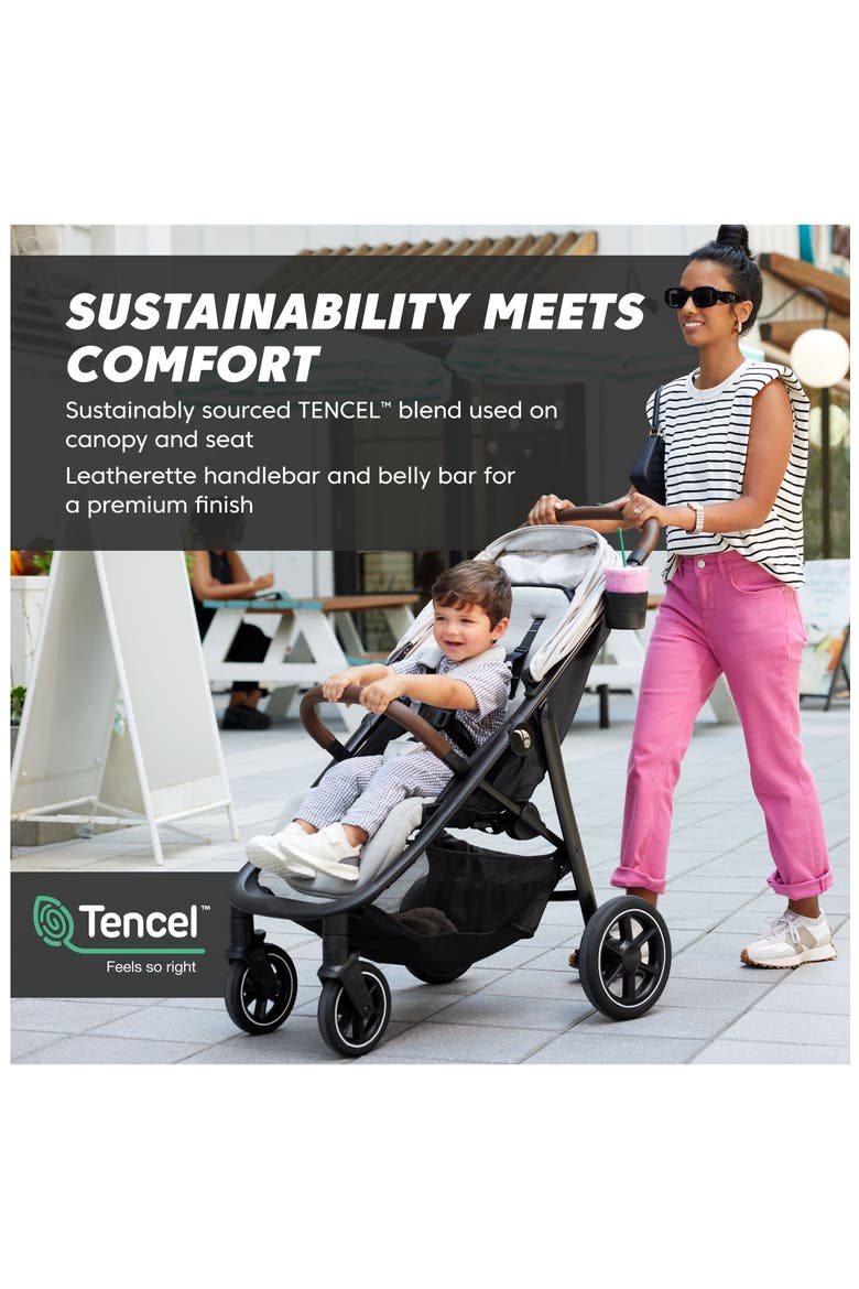 City Mini® Air Stroller, Alternate, color, RICH BLACK