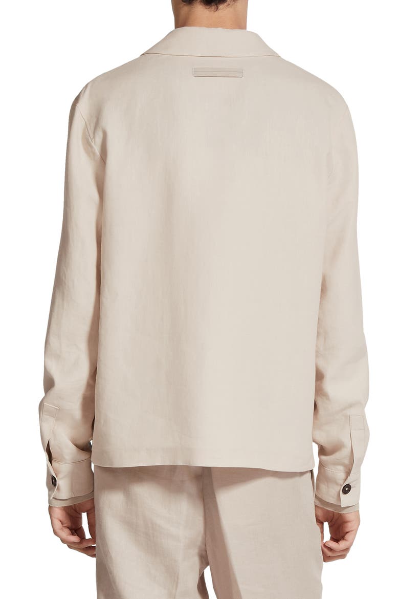 Oasi Linen Chore Jacket, Alternate, color, IUTA