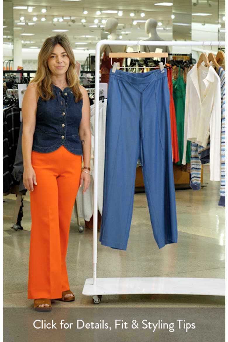 Cotton Chambray Pull-On Pants video