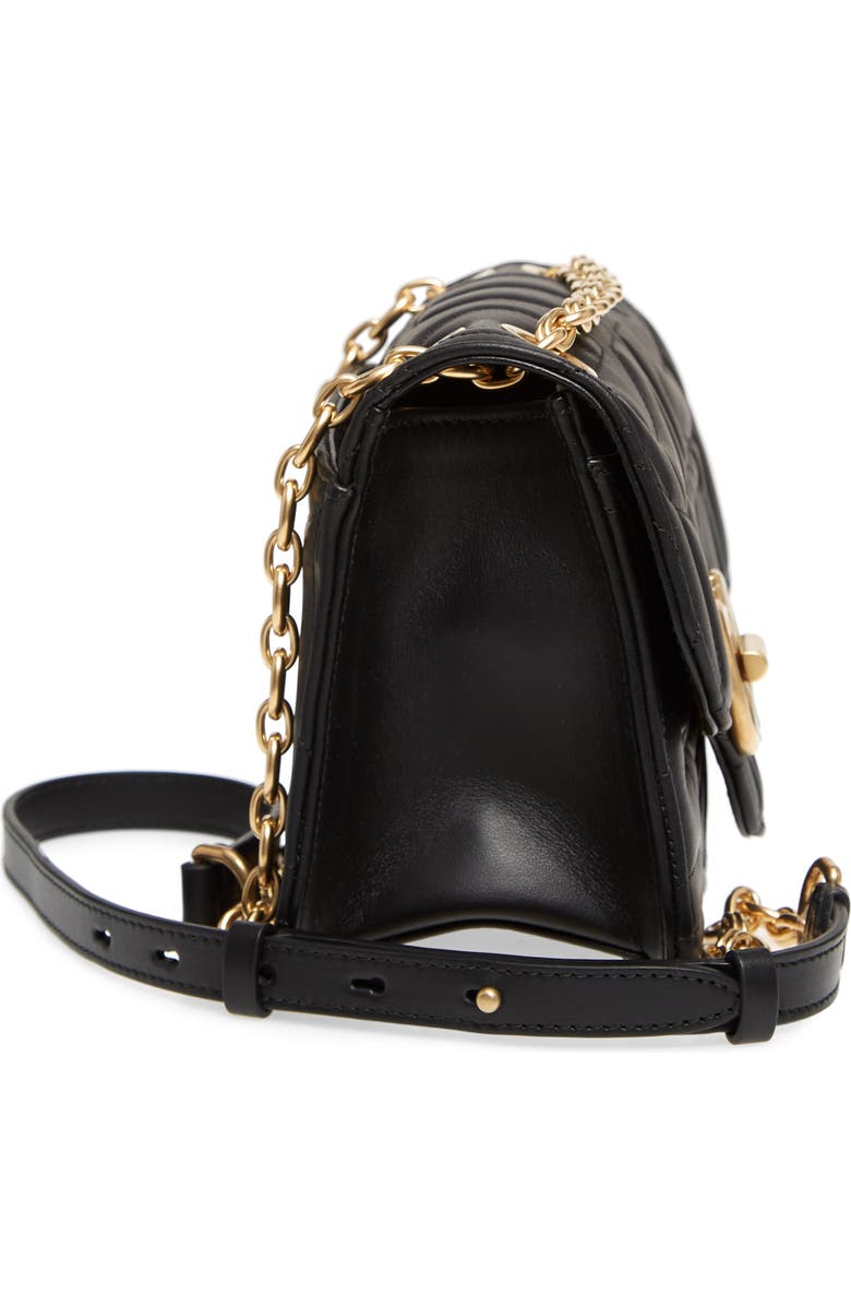 FERRAGAMO Salvatore Ferragamo Quilted Gancio Leather Shoulder Bag, Alternate, color,