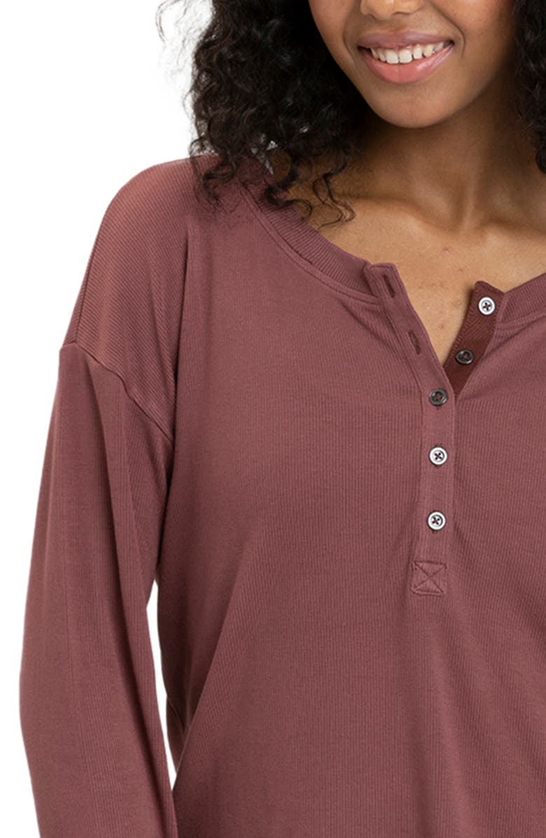 Threads 4 Thought Ulla Rib Henley, Alternate, color,