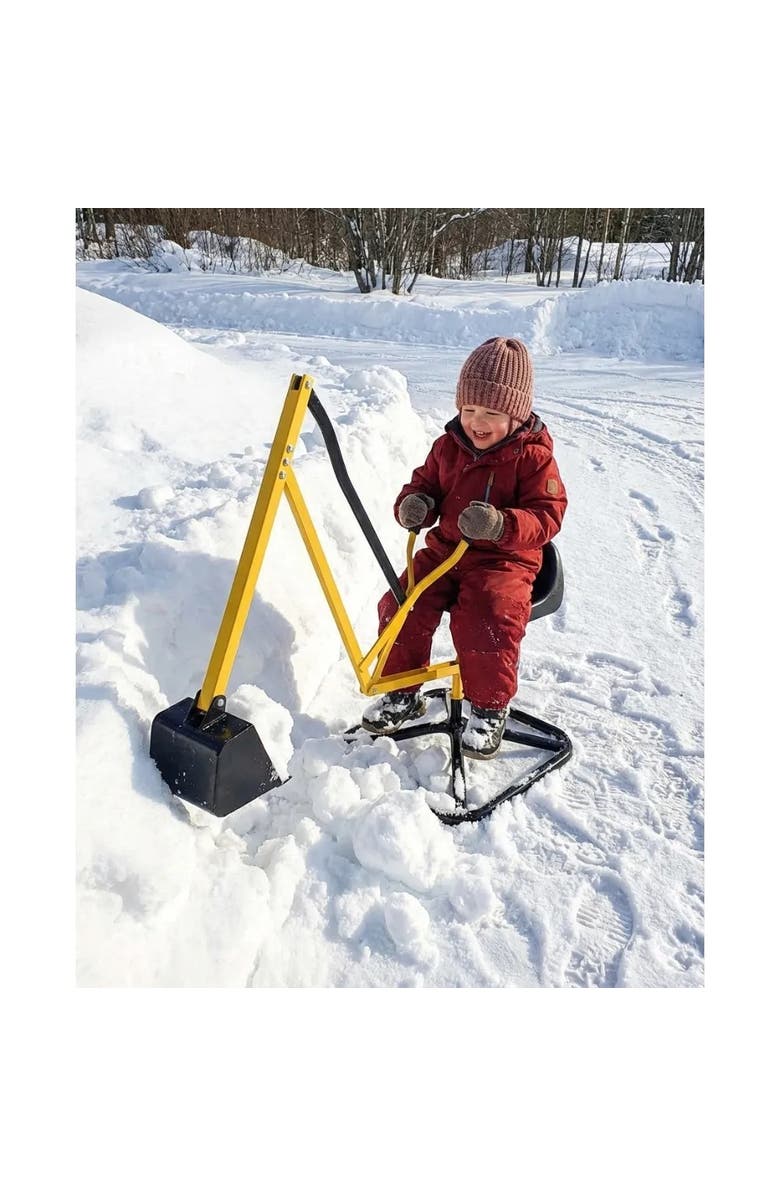SVAN Ride on Crane Snow Digger, Main, color, Yellow