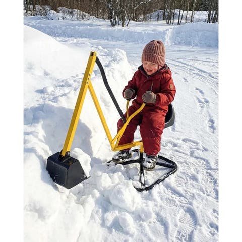 Ride on Crane Snow Digger