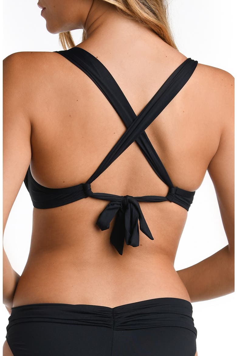 Underwire Bikini Top, Alternate, color, BLACK