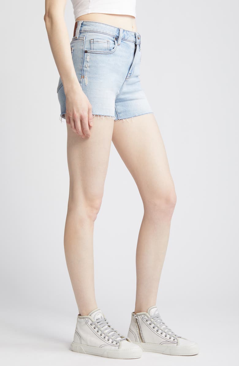 HIDDEN JEANS Cutoff Denim Shorts, Alternate, color, Medium Wash