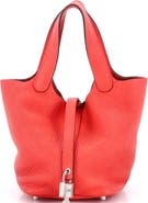 Pre-Owned Hermes Picotin Lock Bag Clemence PM
