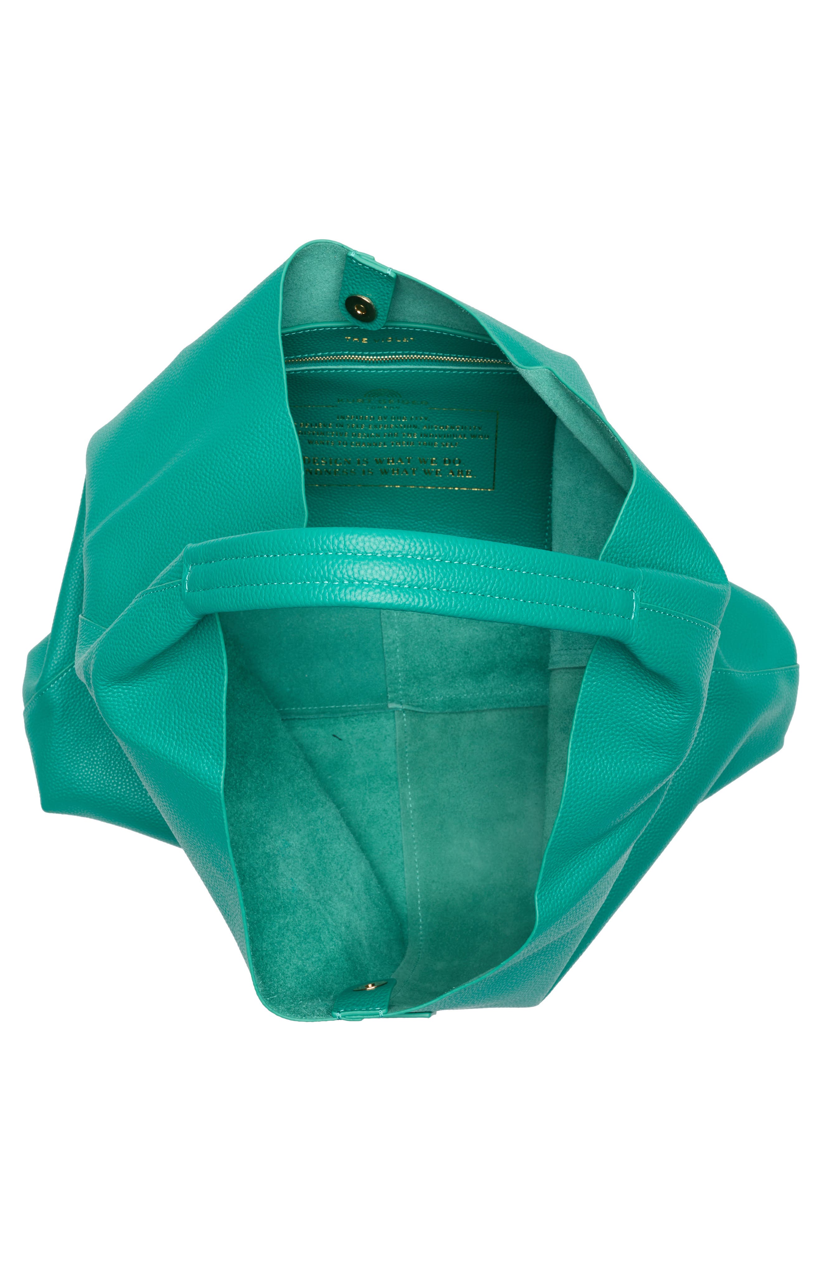 Kurt Geiger London Violet Hobo Shoulder Bag, Alternate, color, Open Green