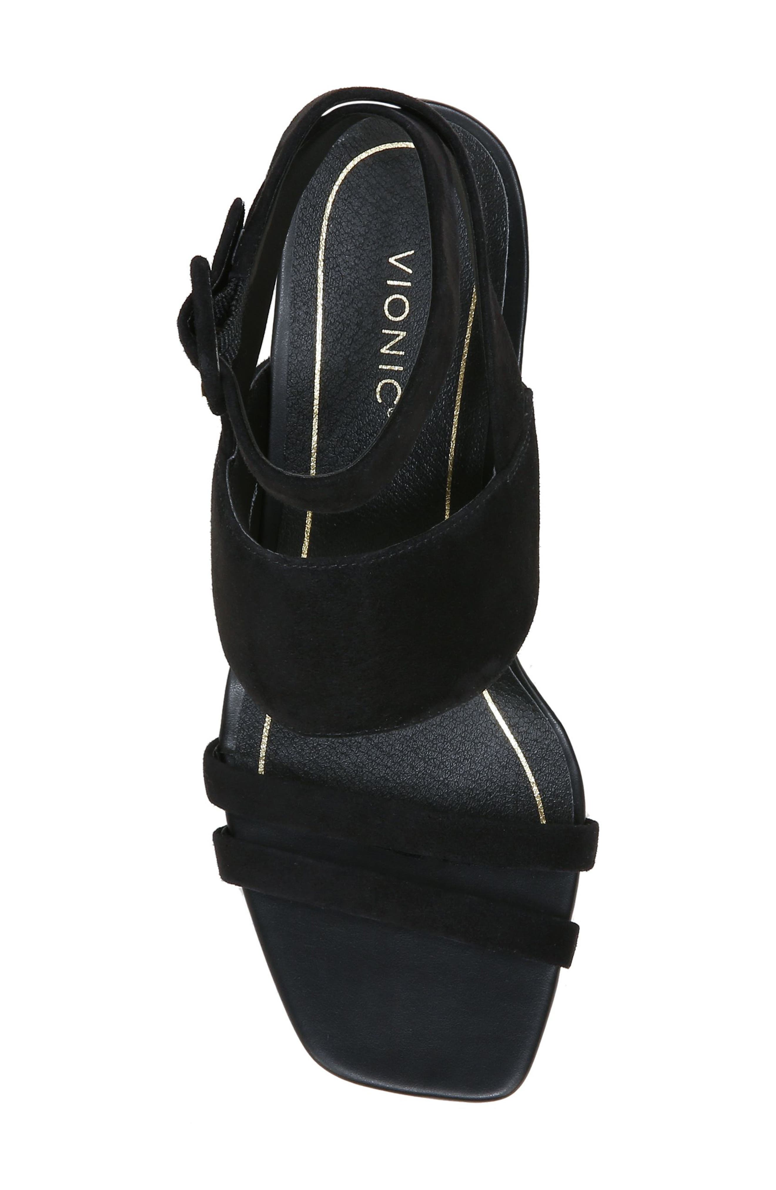 Yasmin Strappy Sandal, Alternate, color, BLACK
