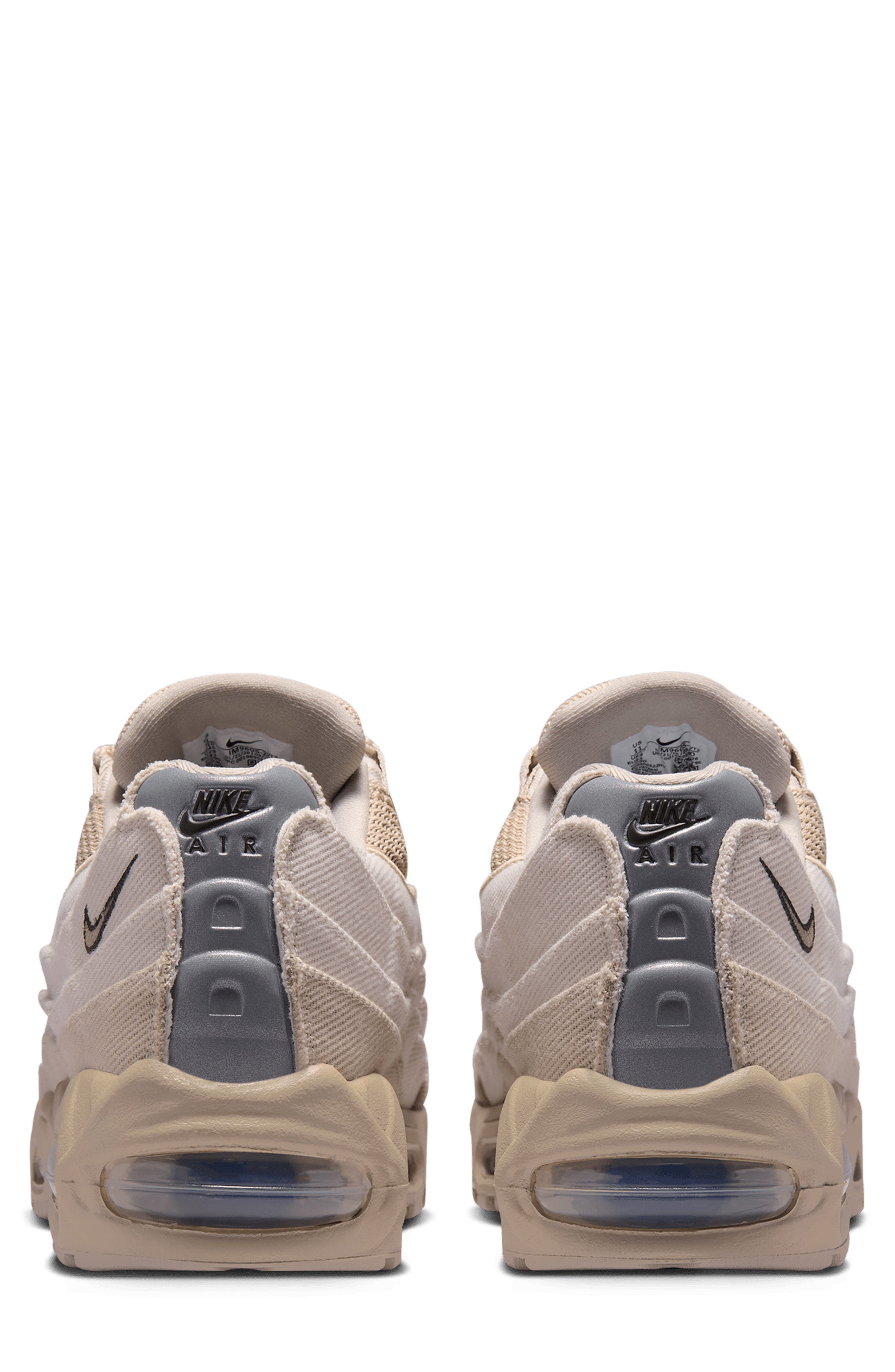 Air Max 95 Big Bubble Sneaker, Alternate, color, CREAM/ LIGHT BROWN/ NEWSPRINT
