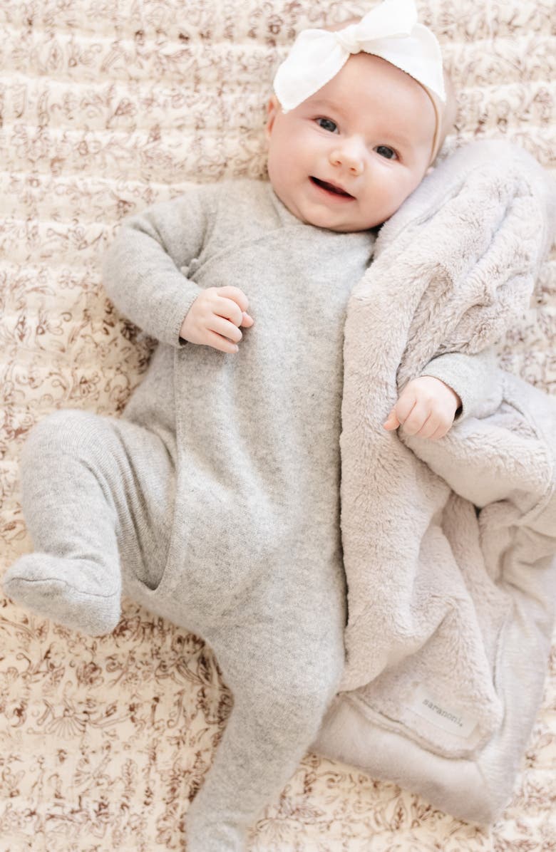 SARANONI Mini Blanket, Alternate, color, Feather