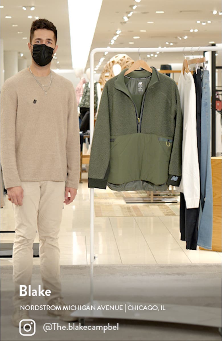 Q Speed Water Resistant Fleece Half Zip Sweatshirt, sales video thumbnail