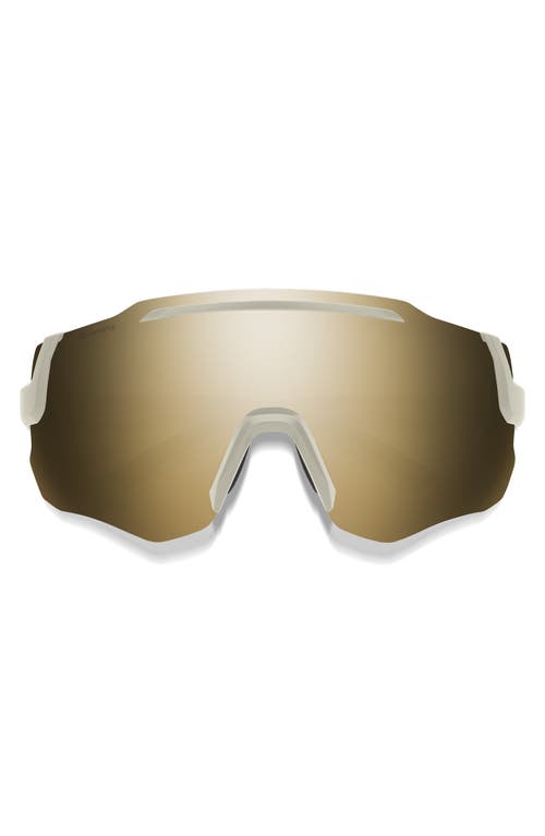 Smith Momentum 135mm Chromapop™ Shield Sunglasses In Gold