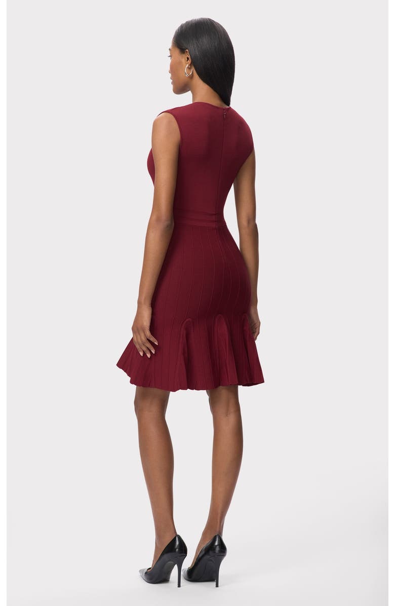 Herve Leger The Azalea Dress, Alternate, color, Redrock