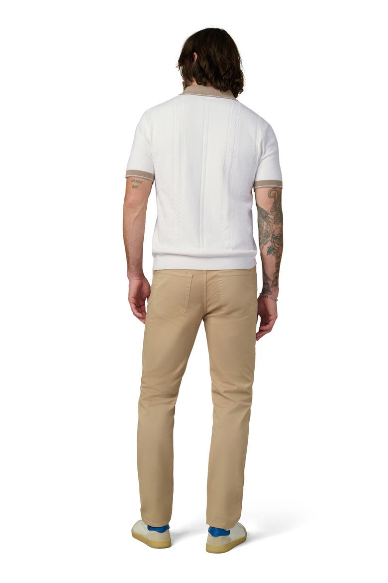 Cotton Blend Tennis Polo, Alternate, color, WHITE