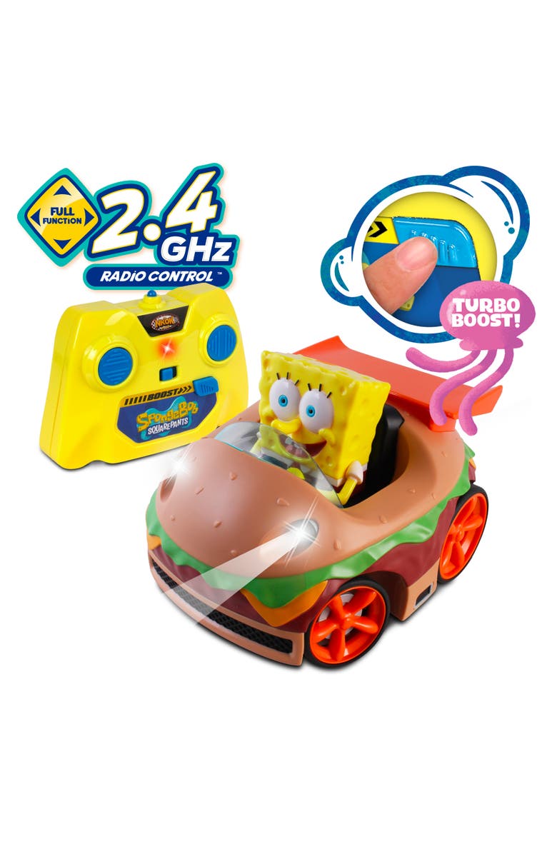 NKOK SpongeBob Squarepants R/C Krabby Patty, Alternate, color, Multicolored