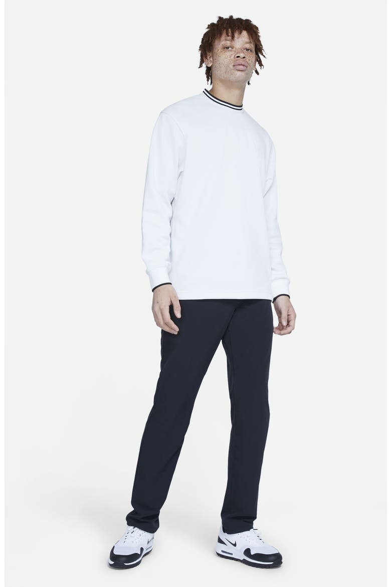 Nike Dri-FIT Long Sleeve T-Shirt, Alternate, color, SUMMIT WHITE/ BLACK