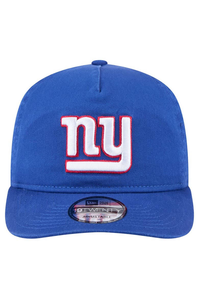 Men's New Era  Royal New York Giants Team 19TWENTY Adjustable Hat, Alternate, color, Royal