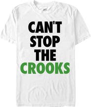 Crooks & Castles Men's Crooks & Castles Can't Stop the Crooks  Graphic T-Shirt