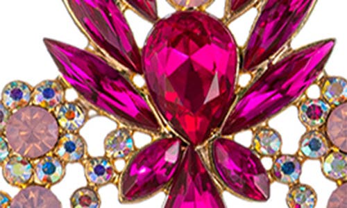 Eye Candy Los Angeles Lucie Drop Earrings In Pink