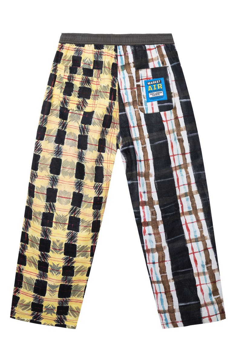 MARKET Air Troy Mixed Plaid Pants, Alternate, color,