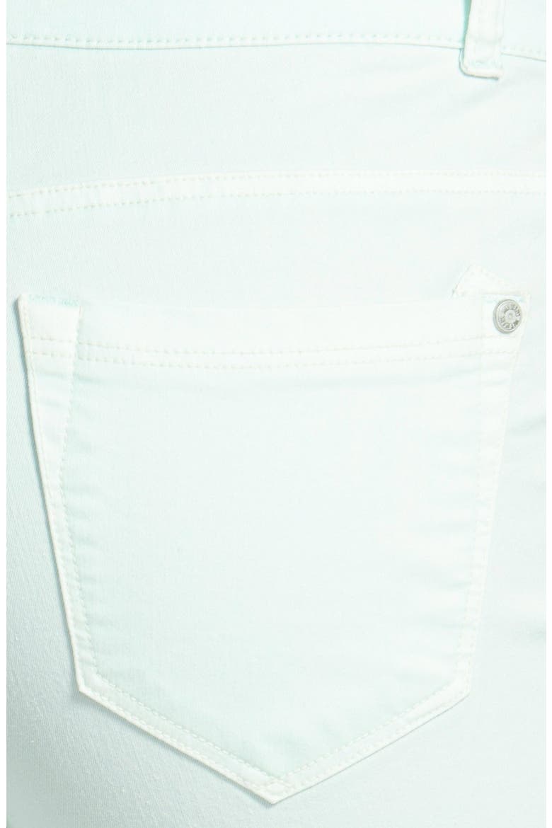 Mid Rise Skinny Jeans, Alternate, color, HONEYDEW